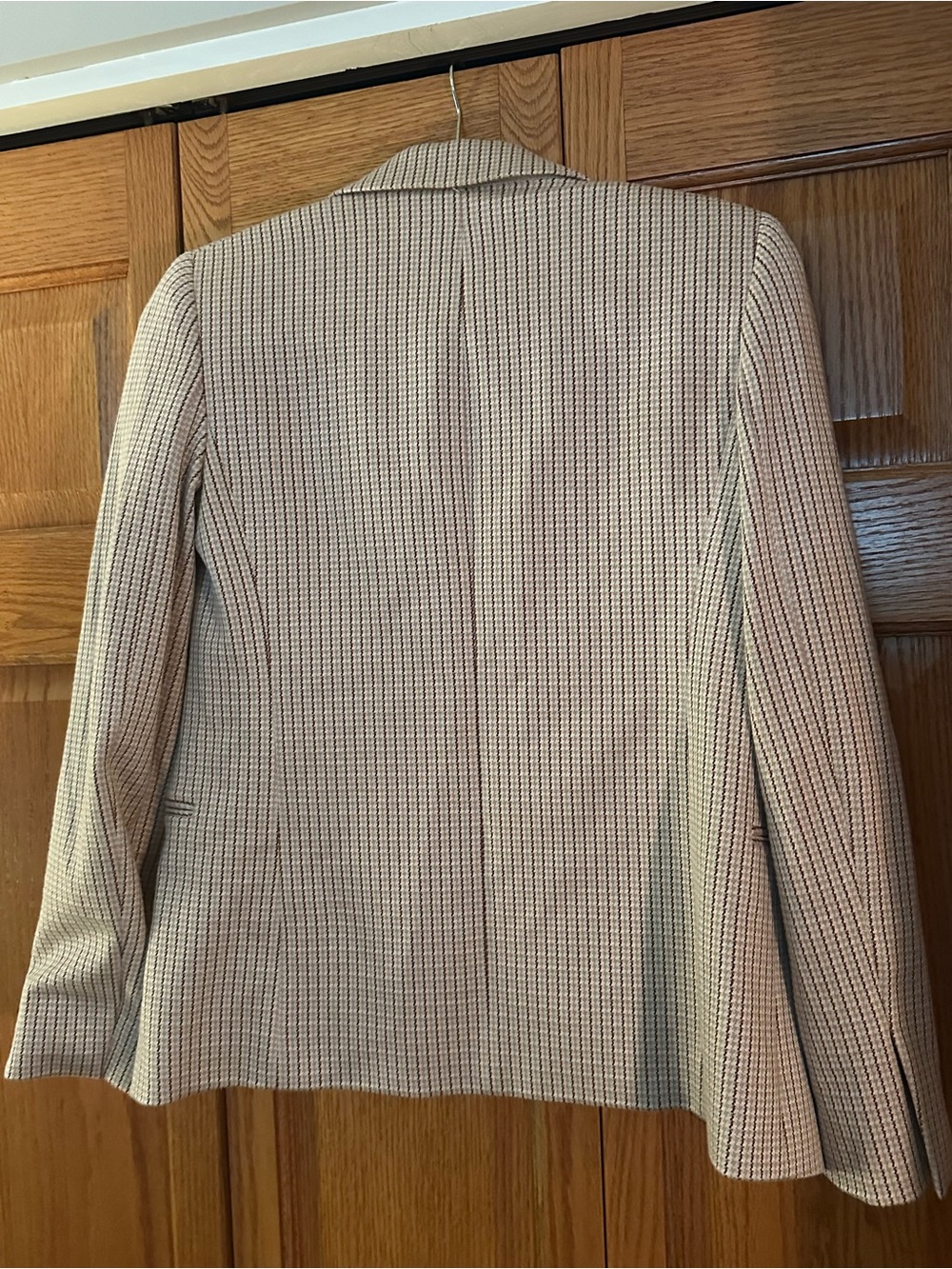THEORY Slim Blazer in Checked Wool | Size 00 - Picture 2 of 6